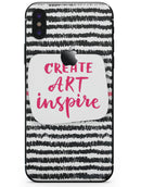 Create Art Inspire - iPhone X Skin-Kit