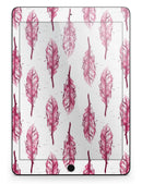 Crimson Feather Pattern - iPad Pro 97 - View 6.jpg