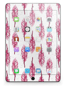 Crimson Feather Pattern - iPad Pro 97 - View 8.jpg