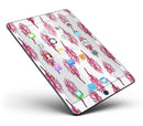 Crimson Feather Pattern - iPad Pro 97 - View 4.jpg