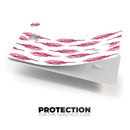 Crimson Feather Pattern - Premium Protective Decal Skin-Kit for the Apple Credit Card