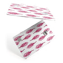 Crimson Feather Pattern - Premium Protective Decal Skin-Kit for the Apple Credit Card
