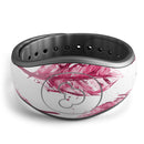 Crimson Feather Pattern - Decal Skin Wrap Kit for the Disney Magic Band