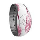 Crimson Feather Pattern - Decal Skin Wrap Kit for the Disney Magic Band