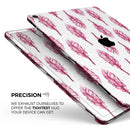 Crimson Feather Pattern - Full Body Skin Decal for the Apple iPad Pro 12.9", 11", 10.5", 9.7", Air or Mini (All Models Available)