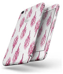Crimson Feather Pattern - Skin-kit for the iPhone 8 or 8 Plus