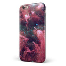 Crimson Nebula iPhone 6/6s or 6/6s Plus 2-Piece Hybrid INK-Fuzed Case