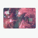 Crimson Nebula - Premium Protective Decal Skin-Kit for the Apple Credit Card