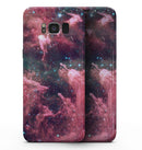 Crimson Nebula - Samsung Galaxy S8 Full-Body Skin Kit