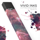 Crimson Nebula - Premium Decal Protective Skin-Wrap Sticker compatible with the Juul Labs vaping device