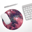 Crimson Nebula// WaterProof Rubber Foam Backed Anti-Slip Mouse Pad for Home Work Office or Gaming Computer Desk