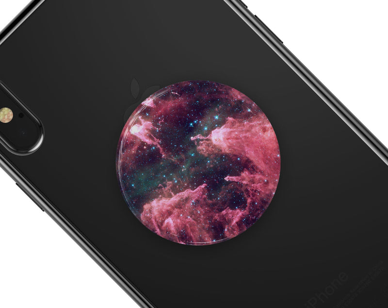 Crimson Nebula - Skin Kit for PopSockets and other Smartphone Extendable Grips & Stands