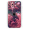 Crimson Nebula - Skin-Kit compatible with the Apple iPhone 13, 13 Pro Max, 13 Mini, 13 Pro, iPhone 12, iPhone 11 (All iPhones Available)