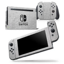 Crinkled Silver Foil - Skin Wrap Decal for Nintendo Switch Lite Console & Dock - 3DS XL - 2DS - Pro - DSi - Wii - Joy-Con Gaming Controller