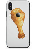 Crispy Brown Chicken Leg - iPhone X Skin-Kit