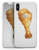 Crispy Brown Chicken Leg - iPhone X Skin-Kit