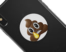 Crying Poo Emoticon Emoji - Skin Kit for PopSockets and other Smartphone Extendable Grips & Stands