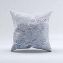Crystalized ink-Fuzed Decorative Throw Pillow