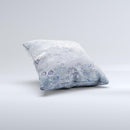 Crystalized ink-Fuzed Decorative Throw Pillow