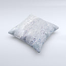 Crystalized ink-Fuzed Decorative Throw Pillow