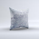 Crystalized ink-Fuzed Decorative Throw Pillow
