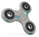Curious Green and Blue Dinosaurs Full-Body Fidget Spinner Skin-Kit