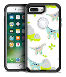 Curious Teal Dinosuar and Eggs - iPhone 7 Plus/8 Plus OtterBox Case & Skin Kits