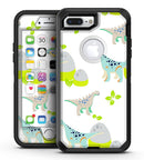 Curious Teal Dinosuar and Eggs - iPhone 7 Plus/8 Plus OtterBox Case & Skin Kits