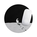Cute Cartoon Astronaut in Space V1// WaterProof Rubber Foam Backed Anti-Slip Mouse Pad for Home Work Office or Gaming Computer Desk