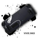 Cute Cartoon Astronaut in Space V2 // Full Body Skin Decal Wrap Kit for the Steam Deck handheld gaming computer