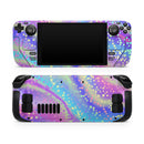Cute Holo Confetti V1 // Full Body Skin Decal Wrap Kit for the Steam Deck handheld gaming computer