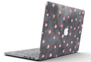 Cute Watercolor Flowers over Black - MacBook Pro with Retina Display Full-Coverage Skin Kit