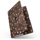 MacBook Pro without Touch Bar Skin Kit - Cute_Watercolor_Flowers_over_Brown-MacBook_13_Touch_V9.jpg?
