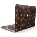 MacBook Pro with Touch Bar Skin Kit - Cute_Watercolor_Flowers_over_Brown-MacBook_13_Touch_V9.jpg?