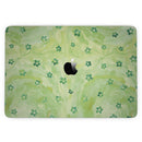 MacBook Pro with Touch Bar Skin Kit - Cute_Watercolor_Flowers_over_Green-MacBook_13_Touch_V3.jpg?