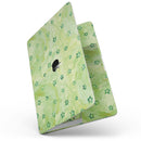 MacBook Pro with Touch Bar Skin Kit - Cute_Watercolor_Flowers_over_Green-MacBook_13_Touch_V7.jpg?