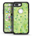 Cute Watercolor Flowers over Green - iPhone 7 Plus/8 Plus OtterBox Case & Skin Kits