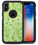 Cute Watercolor Flowers over Green - iPhone X OtterBox Case & Skin Kits