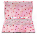 Cute Watercolor Flowers over Pink - MacBook Air Skin Kit