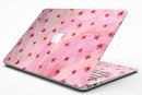 Cute Watercolor Flowers over Pink - MacBook Air Skin Kit