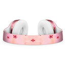 Cute Watercolor Flowers over Pink Full-Body Skin Kit for the Beats by Dre Solo 3 Wireless Headphones