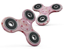 Cute Watercolor Flowers over Pink Full-Body Fidget Spinner Skin-Kit
