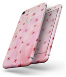 Cute Watercolor Flowers over Pink - Skin-kit for the iPhone 8 or 8 Plus