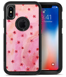 Cute Watercolor Flowers over Pink - iPhone X OtterBox Case & Skin Kits