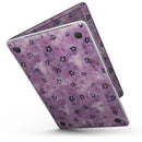 MacBook Pro without Touch Bar Skin Kit - Cute_Watercolor_Flowers_over_Purple-MacBook_13_Touch_V3.jpg?