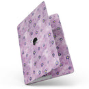 MacBook Pro with Touch Bar Skin Kit - Cute_Watercolor_Flowers_over_Purple-MacBook_13_Touch_V7.jpg?