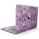 MacBook Pro with Touch Bar Skin Kit - Cute_Watercolor_Flowers_over_Purple-MacBook_13_Touch_V9.jpg?