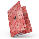 MacBook Pro with Touch Bar Skin Kit - Cute_Watercolor_Flowers_over_Red-MacBook_13_Touch_V7.jpg?