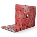 MacBook Pro with Touch Bar Skin Kit - Cute_Watercolor_Flowers_over_Red-MacBook_13_Touch_V9.jpg?