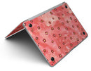 Cute Watercolor Flowers over Red - MacBook Air Skin Kit